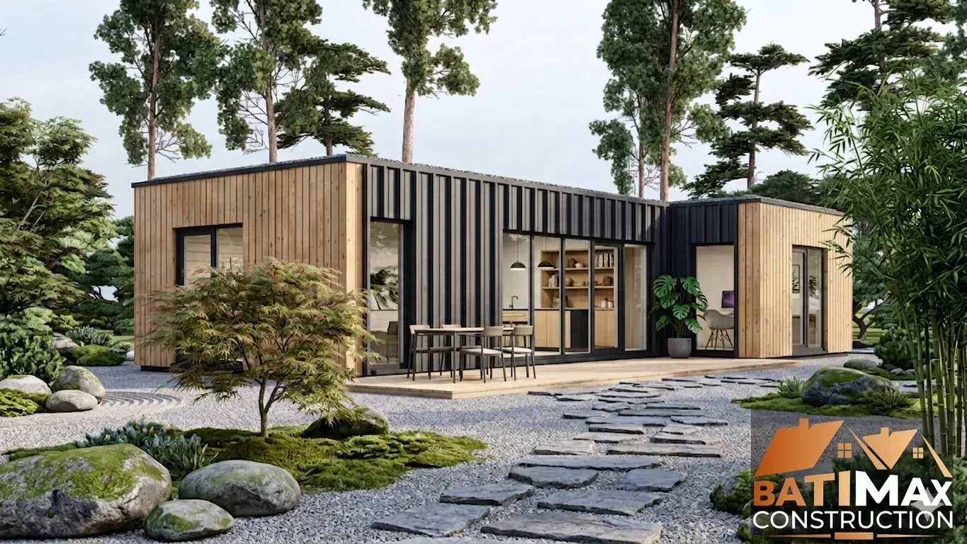 Maison en bois habitable Batimax